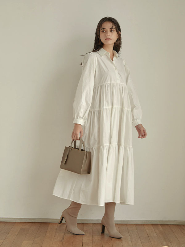 Classical long shirt ワンピース ALL ACYM ONLINE SHOP