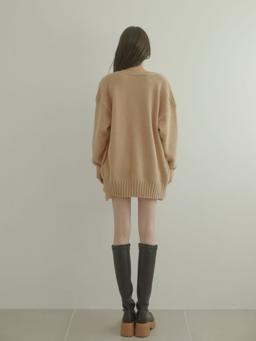 Twin cardigan knit ワンピース ALL ACYM ONLINE SHOP