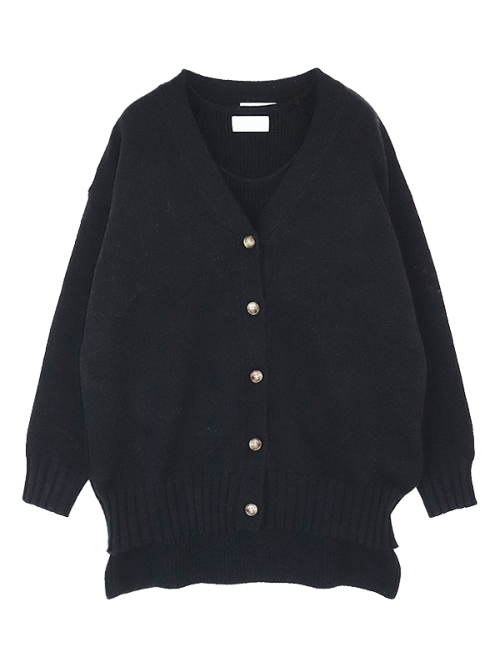 Twin cardigan knit ワンピース ALL ACYM ONLINE SHOP