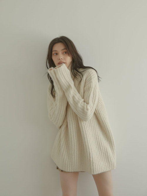 Oversize loose neck ニット ALL ACYM ONLINE SHOP