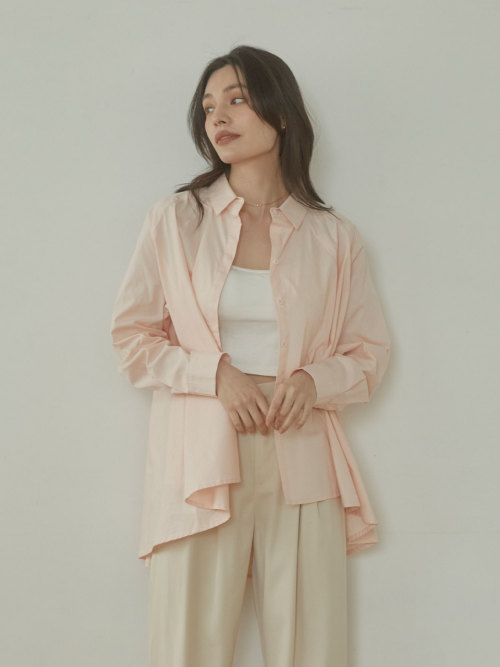Minimal back long シャツ ALL ACYM ONLINE SHOP