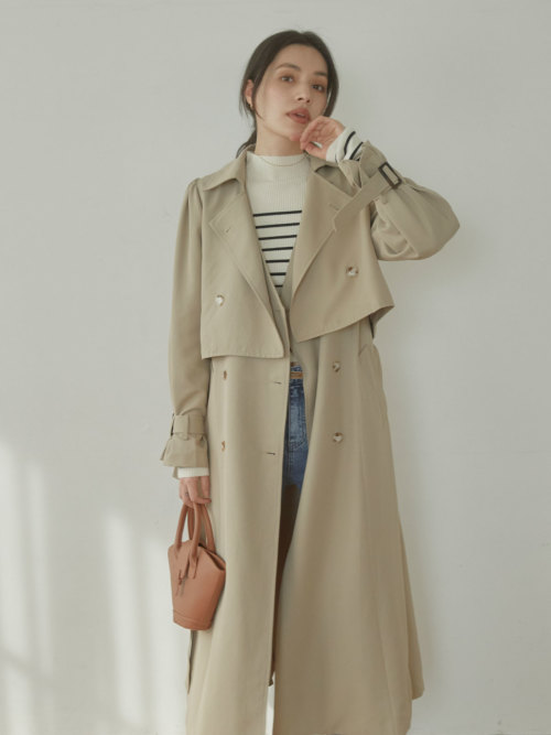 Multi 2 piece trench コート ALL ACYM ONLINE SHOP