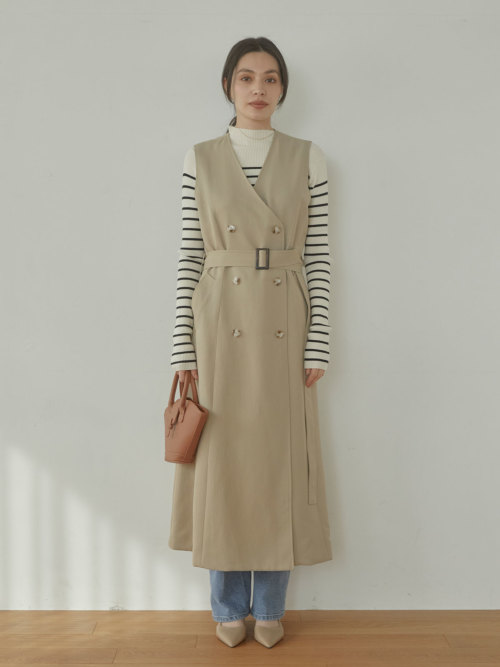 Multi 2 piece trench コート ALL ACYM ONLINE SHOP