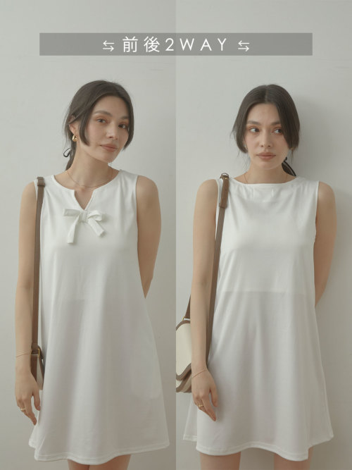 2way tie mini ワンピース ALL ACYM ONLINE SHOP