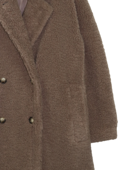 Teddy volume long コート ALL ACYM ONLINE SHOP