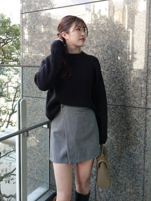 Big ribbon 2way ニット ALL ACYM ONLINE SHOP